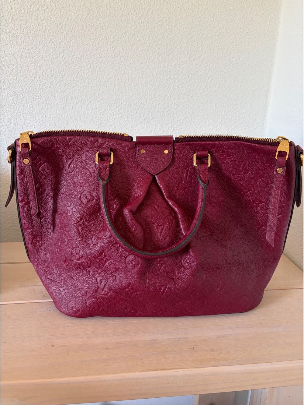 Louis Vuitton Monogram Empreinte Mazarine MM Never Used Perfect Condition